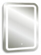 Зеркало для ванной AZARIO Мальта 550*800 - 3 сенсорных выключателя + подогрев + часы