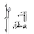 Комплект из смесителей Aquatek НИКА SET 3 в 1 (AQ1810CR + AQ1840CR + AQ2017CR )