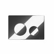  Ceramica Nova Кнопка смыва Balance, клавиши Circle, цвет хром глянцевый CN12-001CH 