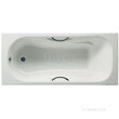 Ванна чугунная ROCA MALIBU 160х70, противоскользящее покрытие, с ручками, 7.2334.G.000.0